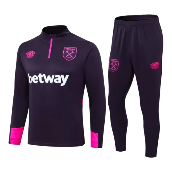 West Ham United Trainingspullover 2024/25 Viertelreißverschluss West Ham United Trainingspullover 2024/25 Viertelreißverschluss