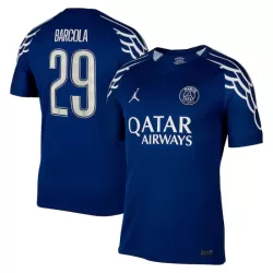Günstige Paris Saint-Germain Bradley Barcola 29 Herrentrikot Vierte 2024/25 Kurzarm Günstige Paris Saint-Germain Bradley Barcola 29 Herrentrikot Vierte 2024/25 Kurzarm