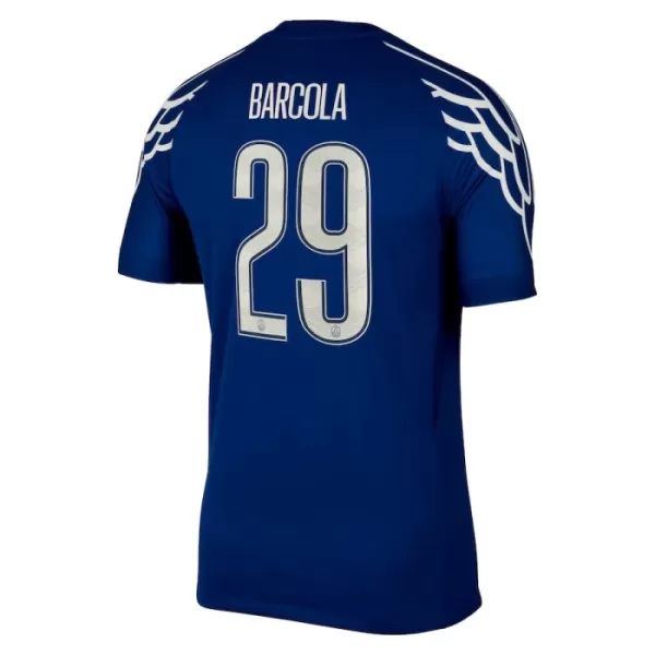 Günstige Paris Saint-Germain Bradley Barcola 29 Herrentrikot Vierte 2024/25 Kurzarm