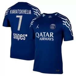 Günstige Paris Saint-Germain Kvaratskhelia 7 Herrentrikot Vierte 2024/25 Kurzarm Günstige Paris Saint-Germain Kvaratskhelia 7 Herrentrikot Vierte 2024/25 Kurzarm