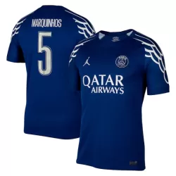 Günstige Paris Saint-Germain Marquinhos 5 Herrentrikot Vierte 2024/25 Kurzarm Günstige Paris Saint-Germain Marquinhos 5 Herrentrikot Vierte 2024/25 Kurzarm