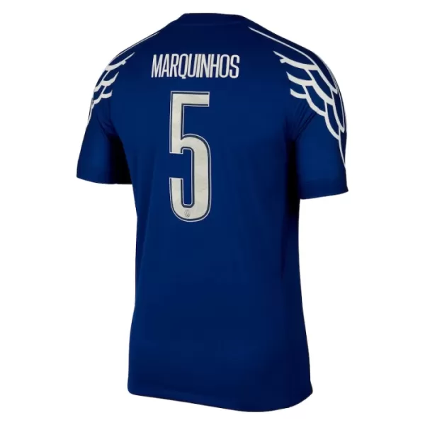 Günstige Paris Saint-Germain Marquinhos 5 Herrentrikot Vierte 2024/25 Kurzarm