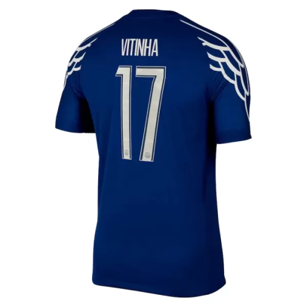 Günstige Paris Saint-Germain Vitinha 17 Herrentrikot Vierte 2024/25 Kurzarm