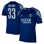 Günstige Paris Saint-Germain Zaire Emery 33 Herrentrikot Vierte 2024/25 Kurzarm