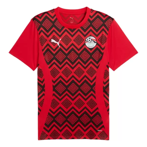 Günstige Ägypten Pre-Match Herrentrikot 2025 Kurzarm Günstige Ägypten Pre-Match Herrentrikot 2025 Kurzarm