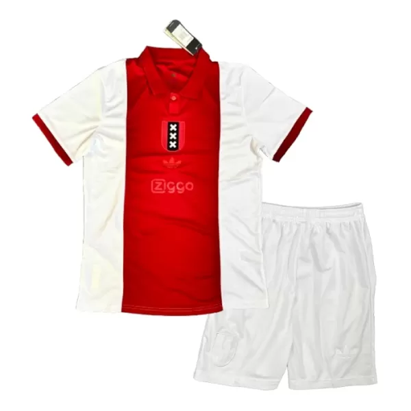 Günstige Ajax Kindertrikot Jubiläum 2025 Kurzarm