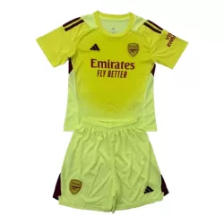 Günstige Arsenal Torwart Kindertrikot 2025/26 Kurzarm Günstige Arsenal Torwart Kindertrikot 2025/26 Kurzarm