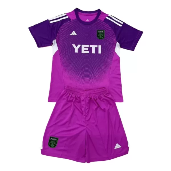 Günstige Austin FC Torwart Kindertrikot 2025/26 Kurzarm Günstige Austin FC Torwart Kindertrikot 2025/26 Kurzarm
