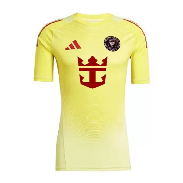 Günstige Inter Miami CF Torwart Herrentrikot 2025/26 Kurzarm Gelbe Günstige Inter Miami CF Torwart Herrentrikot 2025/26 Kurzarm Gelbe
