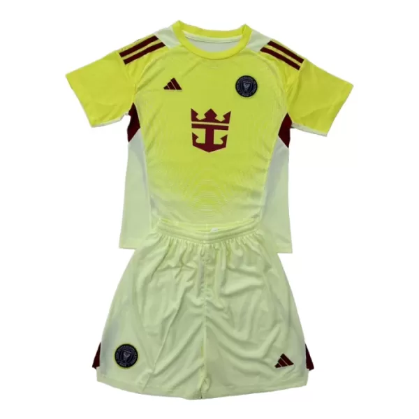 Günstige Inter Miami CF Torwart Kindertrikot 2025/26 Kurzarm Gelbe Günstige Inter Miami CF Torwart Kindertrikot 2025/26 Kurzarm Gelbe
