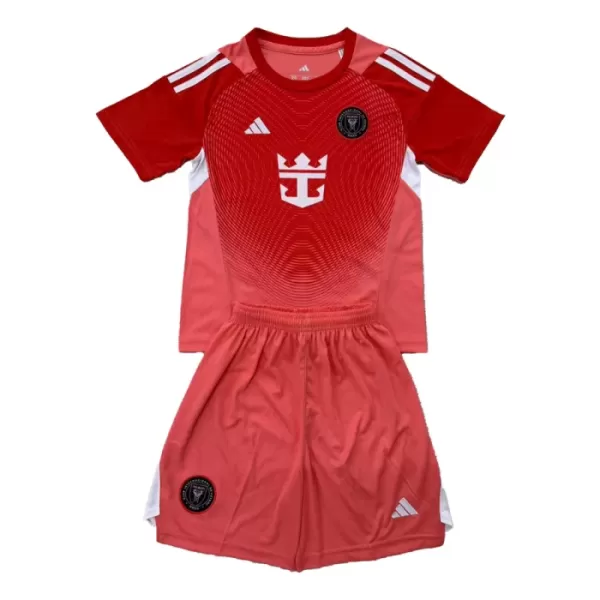 Günstige Inter Miami CF Torwart Kindertrikot 2025/26 Kurzarm Rote Günstige Inter Miami CF Torwart Kindertrikot 2025/26 Kurzarm Rote