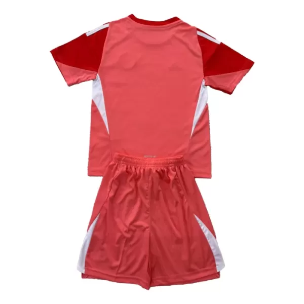 Günstige Inter Miami CF Torwart Kindertrikot 2025/26 Kurzarm Rote