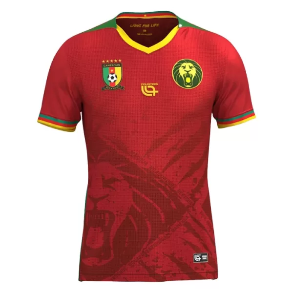 Günstige Kamerun Herrentrikot Auswärts 2025 Kurzarm Günstige Kamerun Herrentrikot Auswärts 2025 Kurzarm