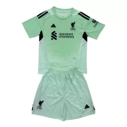 Günstige Liverpool Torwart Kindertrikot 2025/26 Kurzarm Grüne Günstige Liverpool Torwart Kindertrikot 2025/26 Kurzarm Grüne