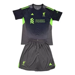 Günstige Liverpool Torwart Kindertrikot 2025/26 Kurzarm Schwarze Günstige Liverpool Torwart Kindertrikot 2025/26 Kurzarm Schwarze