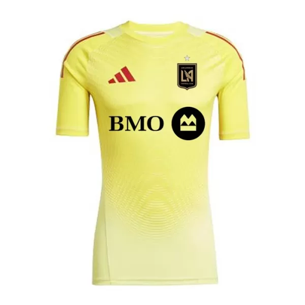 Günstige Los Angeles FC Torwart Herrentrikot 2025 Kurzarm Gelbe Günstige Los Angeles FC Torwart Herrentrikot 2025 Kurzarm Gelbe