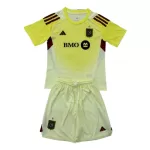 Günstige Los Angeles FC Torwart Kindertrikot 2025 Kurzarm Gelbe