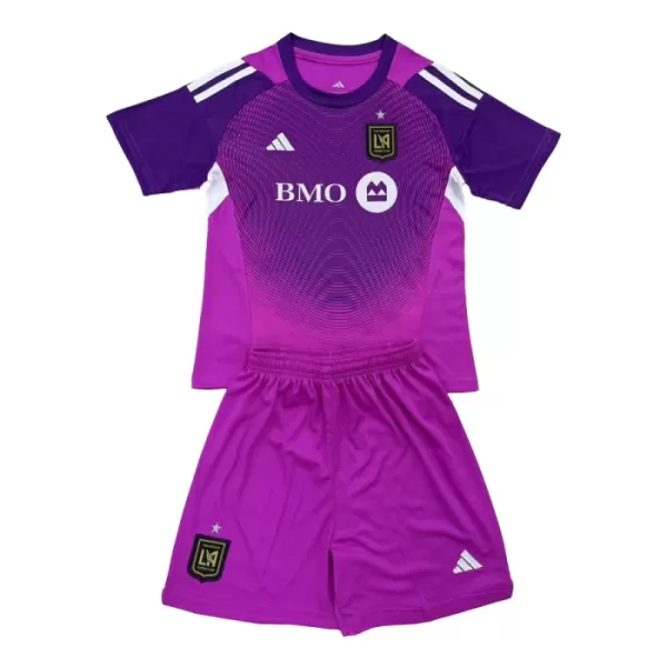 Günstige Los Angeles FC Torwart Kindertrikot 2025 Kurzarm Lila Günstige Los Angeles FC Torwart Kindertrikot 2025 Kurzarm Lila