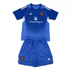 Günstige Manchester United Torwart Kindertrikot 2025/26 Kurzarm