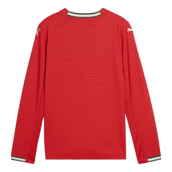 Günstige Portugal Herrentrikot Heim 2025 Langarm