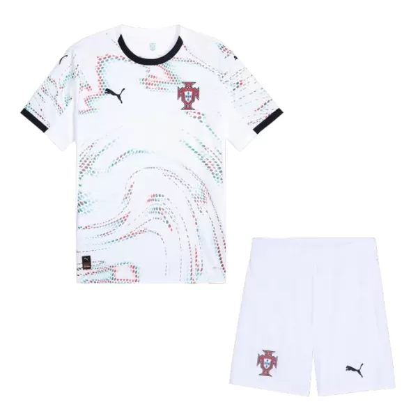 Günstige Portugal Kindertrikot Auswärts 2025 Kurzarm Günstige Portugal Kindertrikot Auswärts 2025 Kurzarm