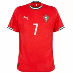 Günstige Portugal Ronaldo 7 Kindertrikot Heim 2025 Kurzarm