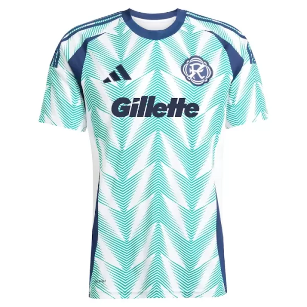 Günstige New England Revolution Herrentrikot Auswärts 2025/26 Kurzarm