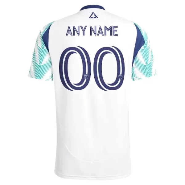 Günstige New England Revolution Herrentrikot Auswärts 2025/26 Kurzarm