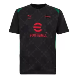 Günstige AC Mailand Pre-Match Herrentrikot 2024/25 Kurzarm