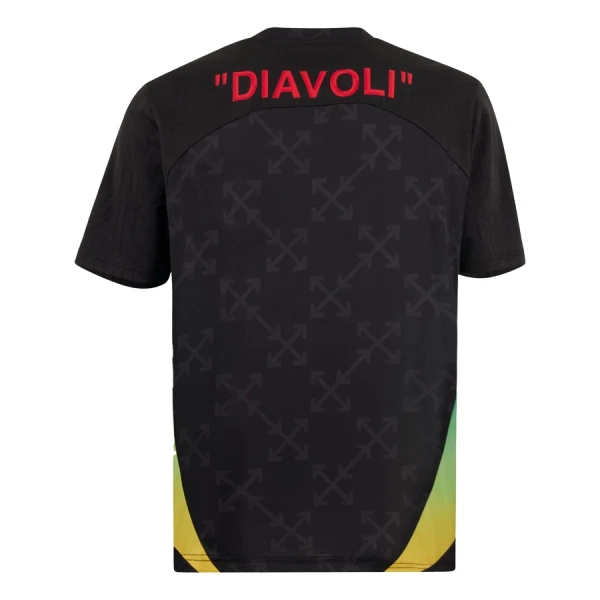 Günstige AC Mailand Pre-Match Herrentrikot 2024/25 Kurzarm