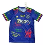 Günstige Ajax x Bob Marley Herrentrikot 2024/25 Kurzarm Blaue