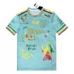Günstige Ajax x Bob Marley Herrentrikot 2024/25 Kurzarm Blaue