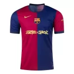 Günstige FC Barcelona x Travis Scott Herrentrikot Heim 2024/25 Kurzarm