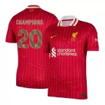 Günstige Liverpool Champions 20 Herrentrikot Heim 2024/25 Kurzarm