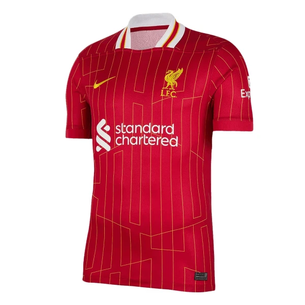 Günstige Liverpool Champions Herrentrikot Heim 2024/25 Kurzarm