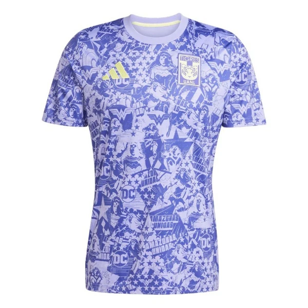 Günstige Tigres UANL Pre-Match Herrentrikot 2024/25 Kurzarm Günstige Tigres UANL Pre-Match Herrentrikot 2024/25 Kurzarm