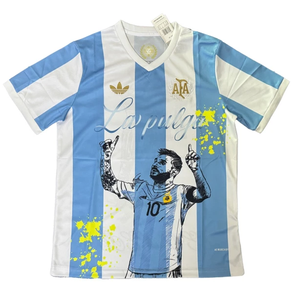 Günstige Argentinien Messi Herrentrikot 2025 Kurzarm - Speziell Günstige Argentinien Messi Herrentrikot 2025 Kurzarm - Speziell