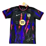 Günstige Barcelona Herrentrikot 2025/26 Kurzarm Schwarze - Speziell