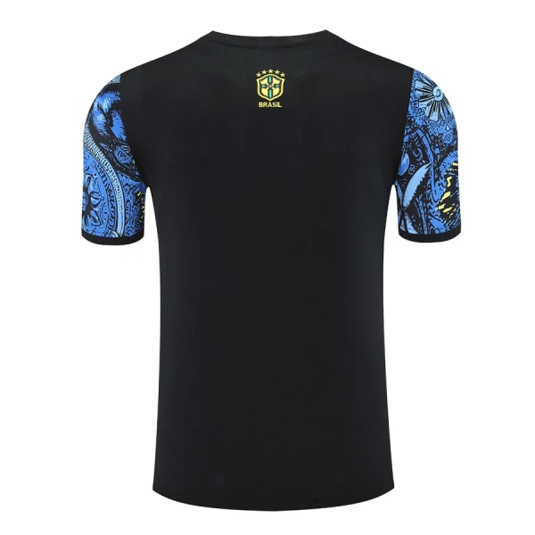 Günstige Brasilien Herrentrikot 2024/25 Kurzarm Blaue - Speziell