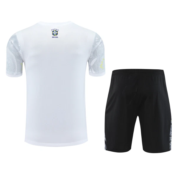 Günstige Brasilien Kindertrikot 2024/25 Kurzarm Weiße - Speziell