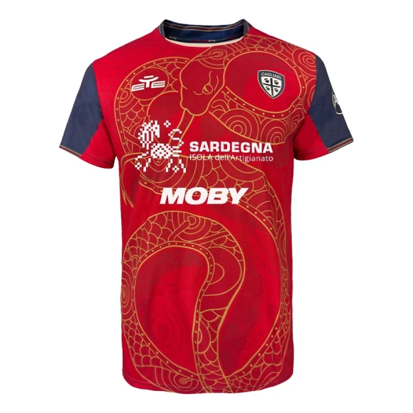 Günstige Cagliari Calcio Herrentrikot 2024/25 Kurzarm - Speziell Günstige Cagliari Calcio Herrentrikot 2024/25 Kurzarm - Speziell