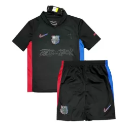 Günstige FC Barcelona x Travis Scott Kindertrikot Auswärts 2024/25 Kurzarm Günstige FC Barcelona x Travis Scott Kindertrikot Auswärts 2024/25 Kurzarm