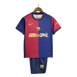 Günstige FC Barcelona x Travis Scott Kindertrikot Heim 2024/25 Kurzarm Günstige FC Barcelona x Travis Scott Kindertrikot Heim 2024/25 Kurzarm