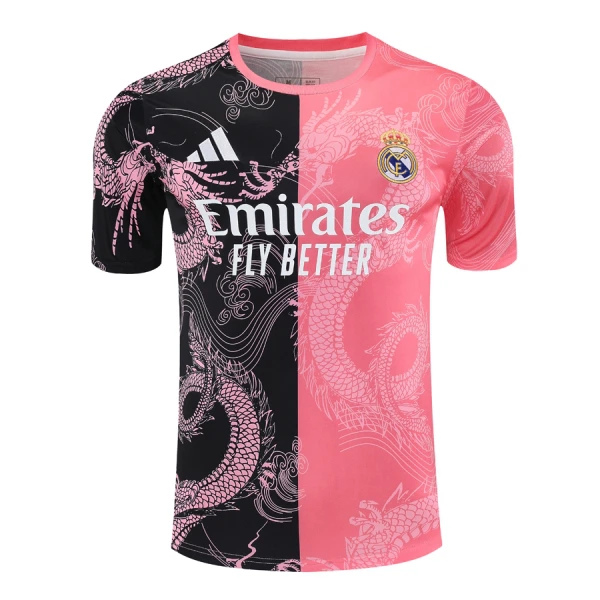 Günstige Real Madrid Dragon Herrentrikot 2024/25 Kurzarm Rosa Günstige Real Madrid Dragon Herrentrikot 2024/25 Kurzarm Rosa