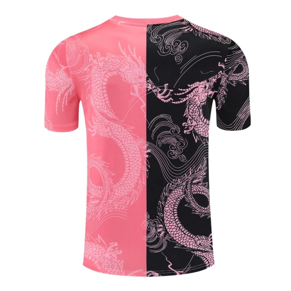 Günstige Real Madrid Dragon Herrentrikot 2024/25 Kurzarm Rosa