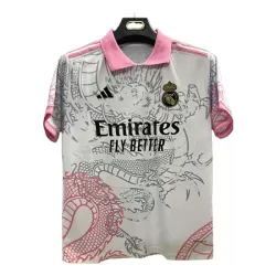 Günstige Real Madrid Dragon Herrentrikot 2025/26 Kurzarm Weiße Günstige Real Madrid Dragon Herrentrikot 2025/26 Kurzarm Weiße