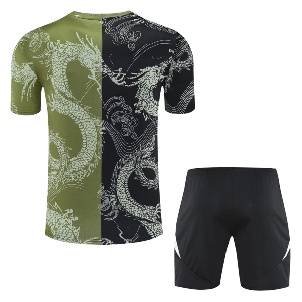 Günstige Real Madrid Dragon Kindertrikot 2024/25 Kurzarm Grüne
