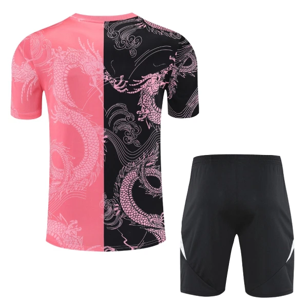 Günstige Real Madrid Dragon Kindertrikot 2024/25 Kurzarm Rosa