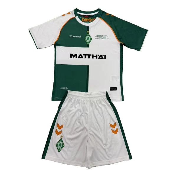 Günstige Werder Bremen Kindertrikot 2024/25 Kurzarm - Speziell Günstige Werder Bremen Kindertrikot 2024/25 Kurzarm - Speziell
