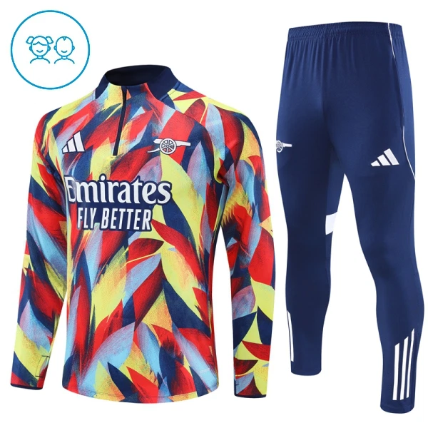 Arsenal Trainingspullover Kinder 2025/26 Viertelreißverschluss Arsenal Trainingspullover Kinder 2025/26 Viertelreißverschluss